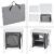 Dulap camping ACSL-16013 gri inchis 64 x 60 x 45 cm [en.casa] HausGarden Leisure