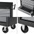 Dulap mobil scule cu 7 sertare negru [pro.tec] HausGarden Leisure