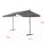 Copertina pavilion gradina Selenizza 500x300x260cm gri inchis [pro.tec] HausGarden Leisure