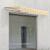 Paravan solar Bitonto 250 x 200 cm galben/alb unghi inclinare reglabil [en.casa] HausGarden Leisure