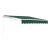 Paravan solar Bitonto 250 x 200 cm verde inchis unghi inclinare reglabil [en.casa] HausGarden Leisure