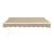 Paravan solar Bitonto 300 x 250 cm bej unghi inclinare reglabil [en.casa] HausGarden Leisure