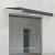 Paravan solar Bitonto 300 x 250 cm gri inchis unghi inclinare reglabil [en.casa] HausGarden Leisure