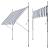 Copertina protectie solara TorontoDBW albastru inchis/alb 300 x 120 x 220-309 cm [pro.tec] HausGarden Leisure