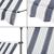 Copertina protectie solara TorontoDBW albastru inchis/alb 300 x 120 x 220-309 cm [pro.tec] HausGarden Leisure