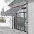 Copertina protectie solara Toronto gri medium 200 x 120 x 220-309 cm [pro.tec] HausGarden Leisure
