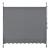 Copertina protectie solara Toronto gri medium 150 x 120 x 220-309 cm [pro.tec] HausGarden Leisure