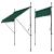 Copertina protectie solara Toronto verde inchis 350 x 120 x 220-309 cm [pro.tec] HausGarden Leisure