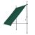 Copertina protectie solara Toronto verde inchis 350 x 120 x 220-309 cm [pro.tec] HausGarden Leisure