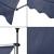 Copertina protectie solara Toronto albastru inchis 300 x 120 x 220-309 cm [pro.tec] HausGarden Leisure