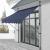 Copertina protectie solara Toronto albastru inchis 200 x 120 x 220-309 cm [pro.tec] HausGarden Leisure