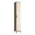 Hochschrank Lieto mit 6 Ablagefächern 183,5 x 29,5 x 29,5 cm Eiche grau [en.casa] HausGarden Leisure