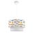 Lampa suspendata Lurgan 1 x E27 max 20W 70 cm alb motiv mijloace transport [lux.pro] HausGarden Leisure