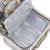 [casa.pro]® Cos picnic 4 persoane,  40 x 28 x 19 cm, rachita/poliuretan-imitatie piele/textil, alb HausGarden Leisure