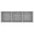 Dulapuri TV, 2 buc., gri beton, 107x35x37 cm, lemn prelucrat GartenMobel Dekor