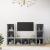 Dulapuri TV, 3 buc gri beton, 107x35x37 cm, lemn prelucrat GartenMobel Dekor