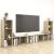 Dulapuri TV, 4 buc, stejar sonoma, 107x35x37 cm, lemn prelucrat GartenMobel Dekor