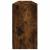 Dulap cu lumini LED, stejar fumuriu, 162x37x67 cm GartenMobel Dekor
