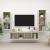 Set de dulapuri TV, 4 piese, stejar sonoma, lemn prelucrat GartenMobel Dekor