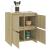 Servante, 2 buc., stejar sonoma, 70x41x75 cm, lemn prelucrat GartenMobel Dekor