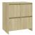 Servante, 2 buc., stejar sonoma, 70x41x75 cm, lemn prelucrat GartenMobel Dekor