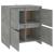 Servante, 2 buc., gri beton, 70x41x75 cm, lemn prelucrat GartenMobel Dekor