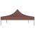 Acoperiș pentru cort de petrecere, maro, 4,5 x 3 m, 270 g/m² GartenMobel Dekor