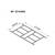 Structura metalica pentru baza casuta/magazie/sopron de gradina 2172912, 102x217 cm, Strend Pro GartenVIP DiyLine
