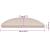 Covorașe scară 30 buc Taupe 56x17x3 cm GartenMobel Dekor