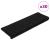 Covorașe scară 30 buc 65x21x4 cm Negru GartenMobel Dekor