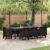 Masă de Grădină  Maro 250x100x73 cm Poly Rattan, Masă de Grădină  Maro 100x100x73 cm Poly Rattan, Masă de Grădină  Maro 150x100x73 cm Poly Rattan GartenMobel Dekor