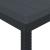 Masă de grădină  antracit 400x100x73 cm Poly Rattan, Masă de grădină  antracit 250x100x73 cm Poly Rattan, Masă de grădină  antracit 150x100x73 cm Poly Rattan GartenMobel Dekor