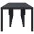 Masă de grădină  antracit 400x100x73 cm Poly Rattan, Masă de grădină  antracit 250x100x73 cm Poly Rattan, Masă de grădină  antracit 150x100x73 cm Poly Rattan GartenMobel Dekor