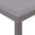 Masă de Grădină Gri Deschis 400x100x73 cm Poly Ratan,  Masă de Grădină Gri Deschis 250x100x73 cm Poly Ratan,  Masă de Grădină Gri Deschis 150x100x73 cm Poly Ratan GartenMobel Dekor