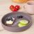Set 4 piese vesela din silicon pentru mancarea copiilor (farfurie, castron, canuta, lingurita), fara BPA, lavabile in masina de spalat vase, de la 6 luni, mov, Reer 25124 Children SafetyCare