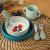 Set 3 tacamuri din otel inoxidabil (furculita, lingurita si cutit), manere din silicon, fara BPA, lavabile in masina de spalat vase, Reer 25133 Children SafetyCare