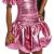 BARBIE DELUXE STYLE PAPUSA BARBIE ROCHIE ROZ METALIZAT CORAL SuperHeroes ToysZone
