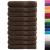 Prosoape premium SOLUND 10 buc maro 100x200cm 600gsm GartenMobel Dekor