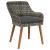 Set Mese Grădină 5 Piese Gri Poly Rattan GartenMobel Dekor