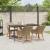 Set dining grădină 5 piese Bej din Ratan Polican GartenMobel Dekor