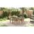 Set dining grădină 5 piese Bej din Ratan Polican GartenMobel Dekor