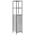 Set mobilier baie, 3 piese, gri sonoma, lemn prelucrat GartenMobel Dekor