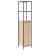 Set mobilier baie, 5 piese, stejar sonoma, lemn prelucrat GartenMobel Dekor