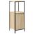 Set mobilier baie, 5 piese, stejar sonoma, lemn prelucrat GartenMobel Dekor
