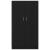 Set de biblioteci  2 buc Negru Stejar 165x30,5x150 cm Lemn prelucrat GartenMobel Dekor