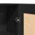 Set de biblioteci  2 buc Negru Stejar 165x30,5x150 cm Lemn prelucrat GartenMobel Dekor