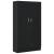 Set de biblioteci  2 buc Negru Stejar 165x30,5x150 cm Lemn prelucrat GartenMobel Dekor
