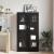 vidaxl Bibliotecă, stejar negru, 82,5x30,5x150 cm, lemn prelucrat GartenMobel Dekor
