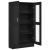 vidaxl Bibliotecă, stejar negru, 82,5x30,5x150 cm, lemn prelucrat GartenMobel Dekor