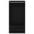 Dulap Negru din Stejar 100x50x200 cm din Lemn Prelucrat GartenMobel Dekor